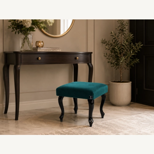 Taboret Pufa Tapicerowana Turkus LPG-0 Rozmiary